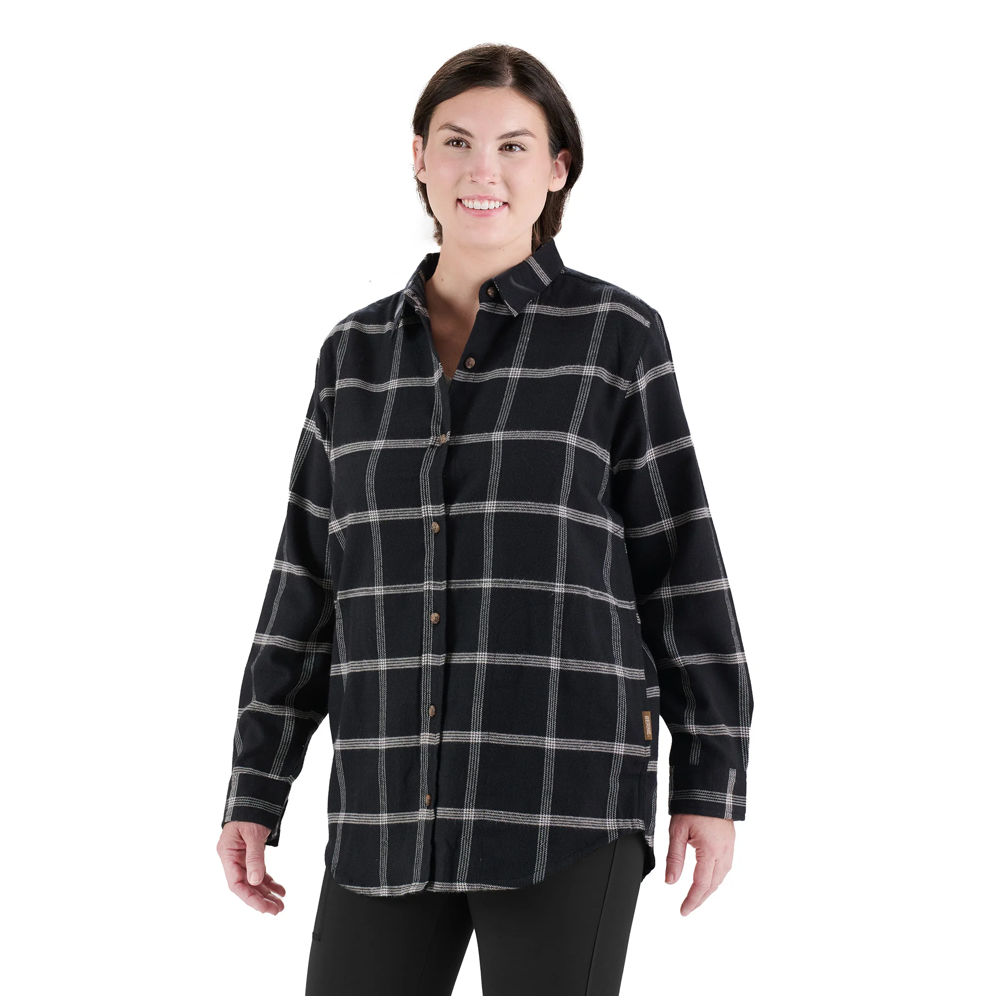 Women's Midweight Flannel Shirt - Image 7