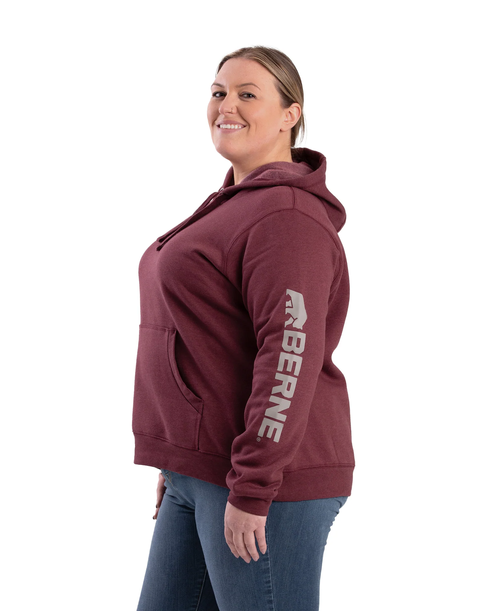 Women's Signature Sleeve Hooded Pullover - Image 3