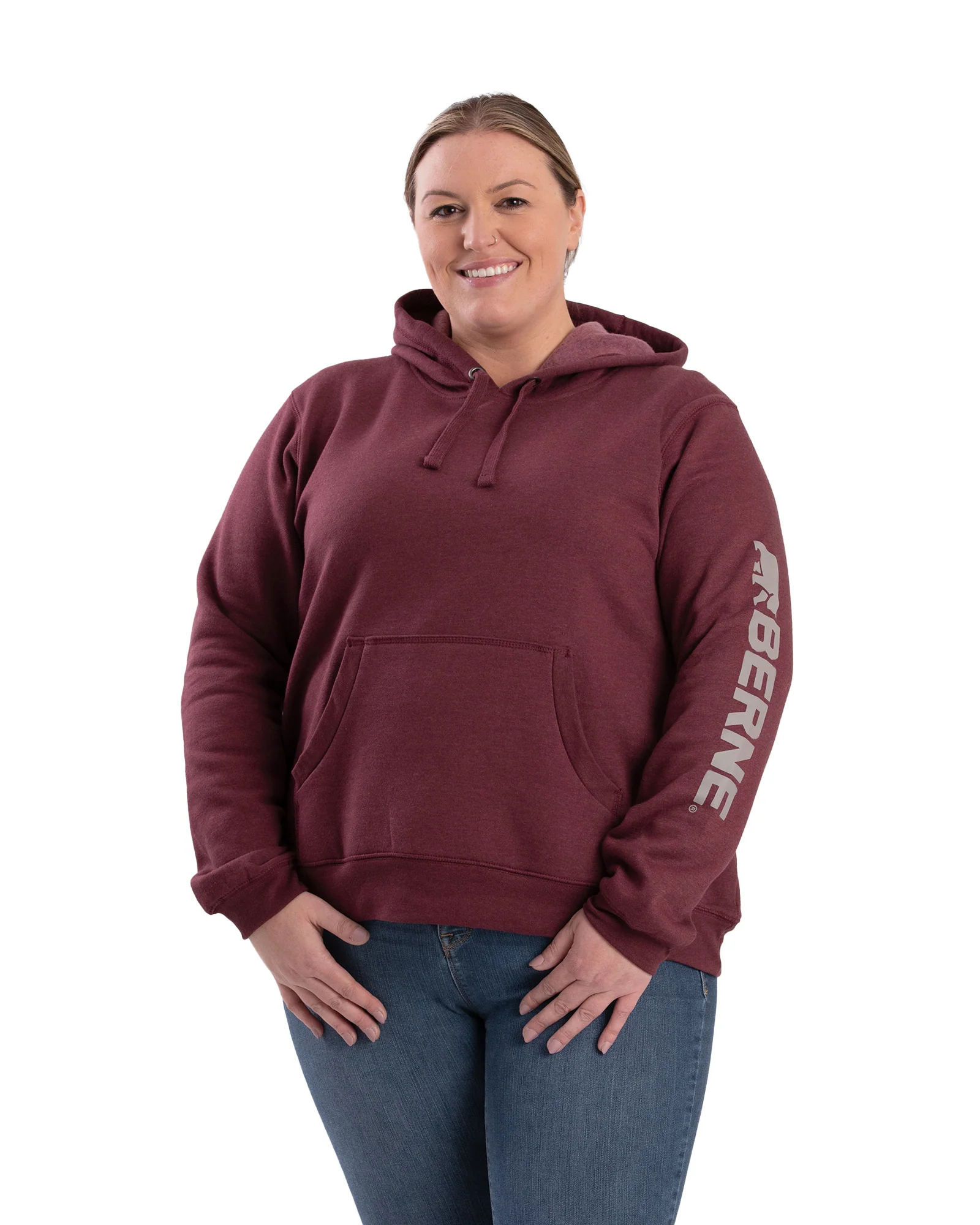 Women's Signature Sleeve Hooded Pullover - Image 4