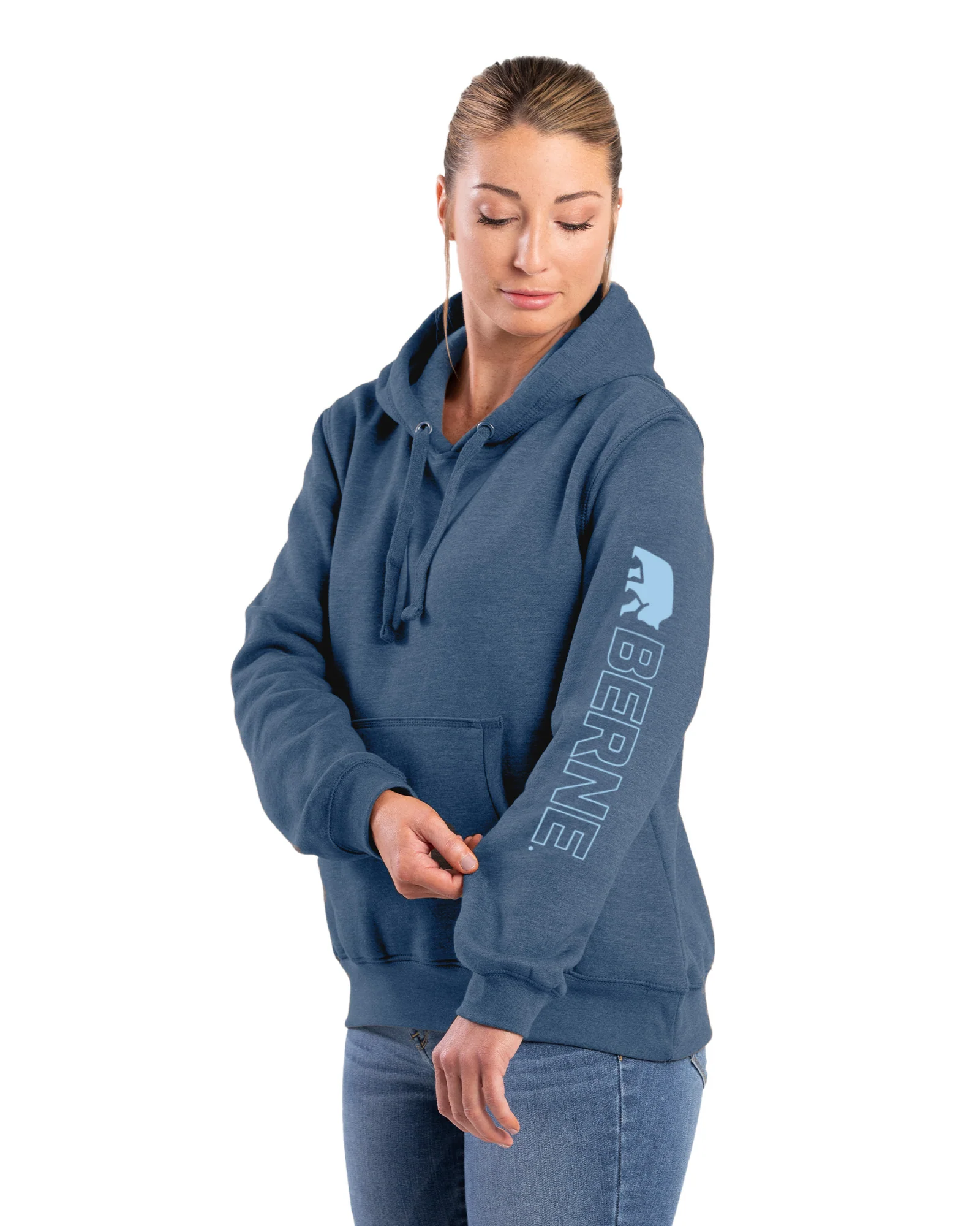 Women's Signature Sleeve Hooded Pullover - Image 6
