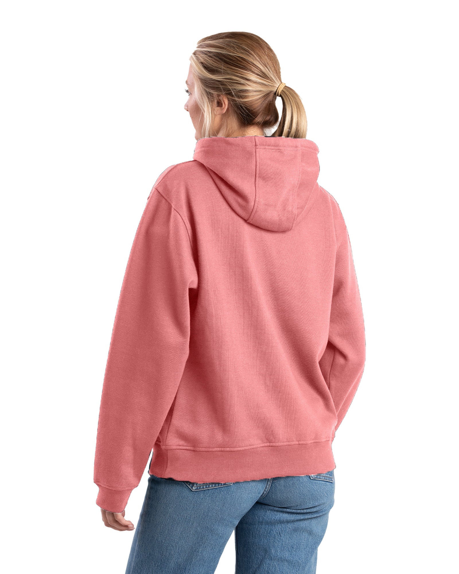 Women's Heritage Zippered Pocket Hooded Pullover Sweatshirt - Image 11