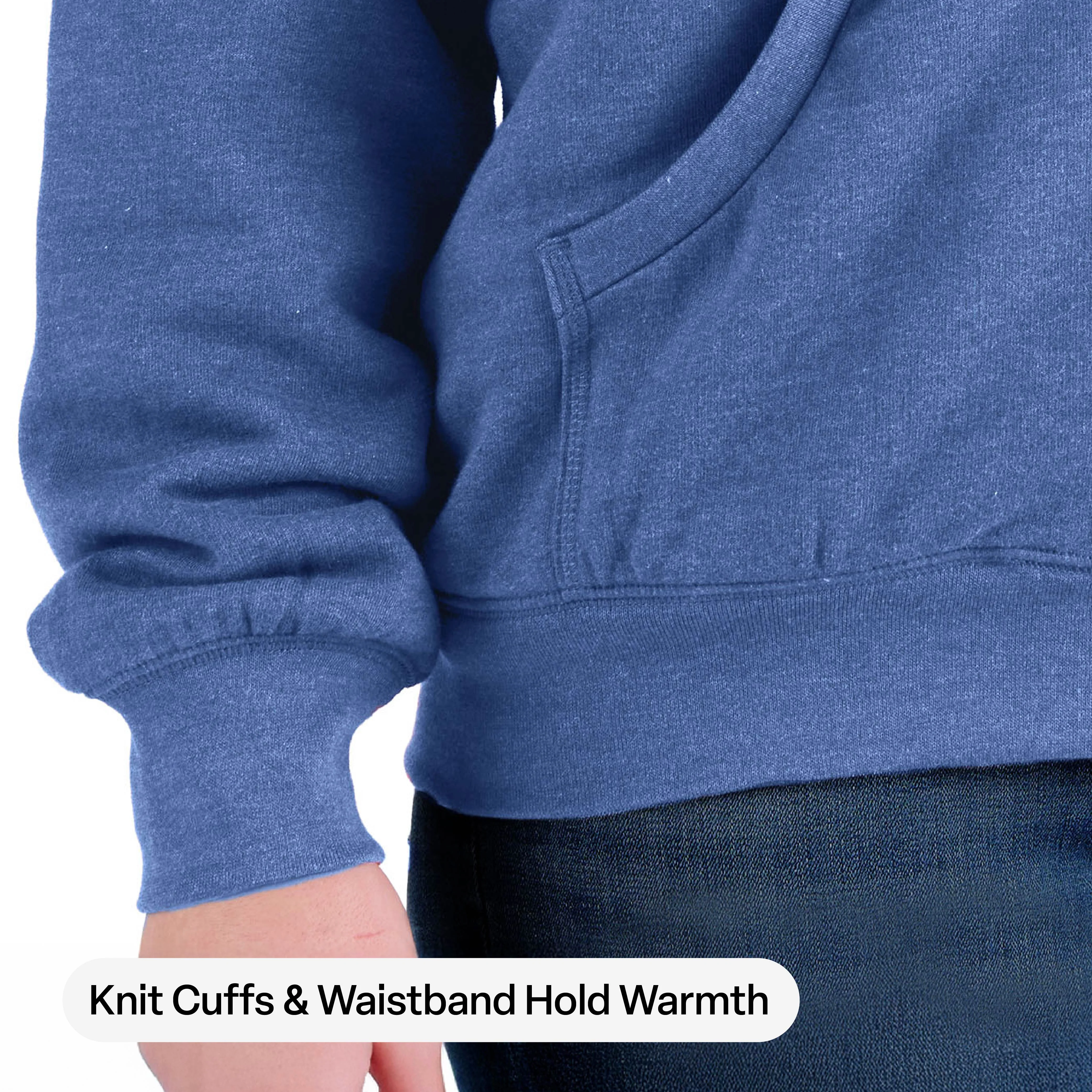 Women's Sherpa-Lined Full-Zip Hooded Sweatshirt - Image 6