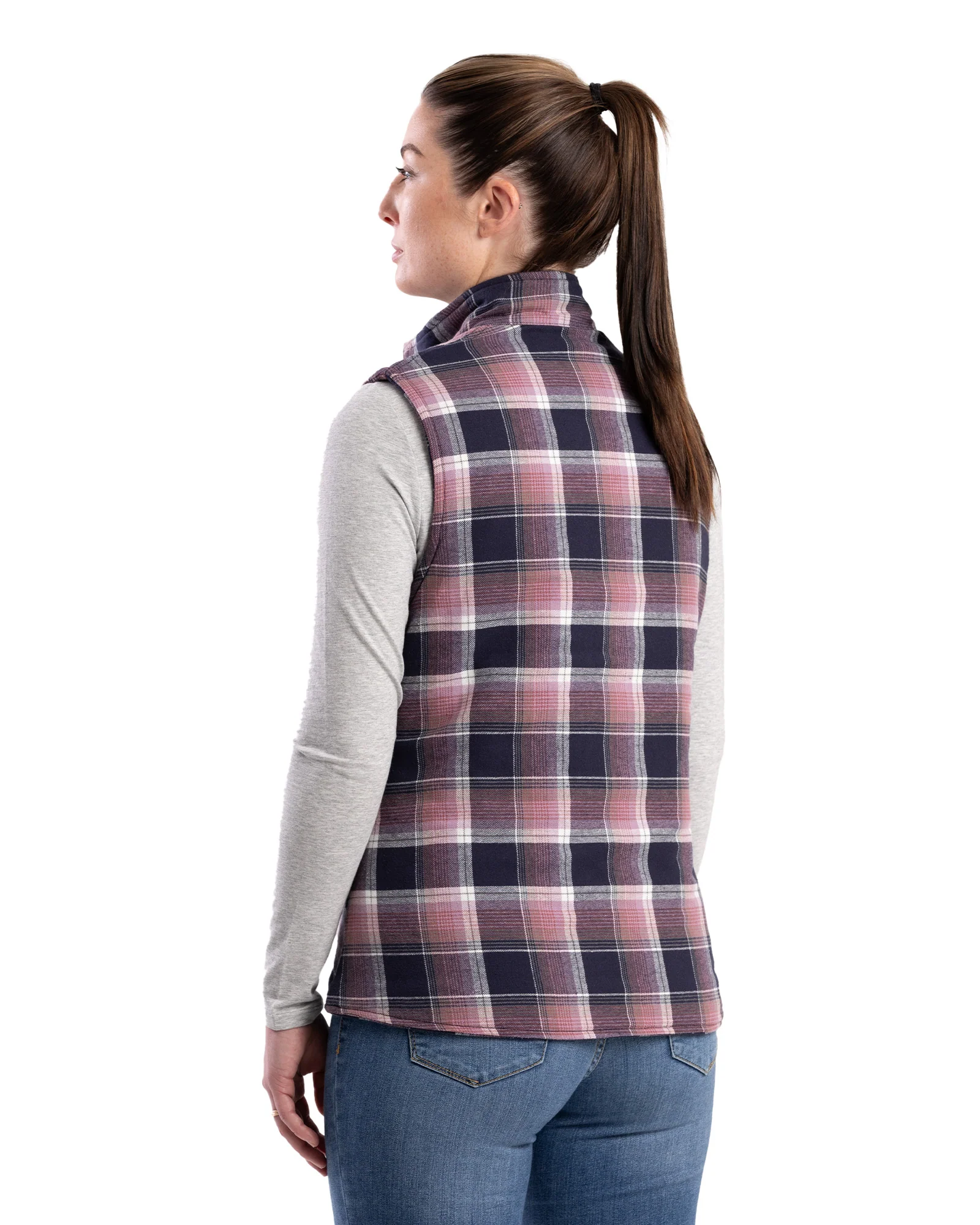 Women's Insulated Flannel Vest - Image 5